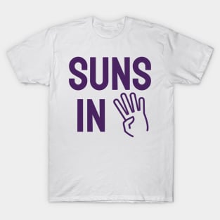 Suns in 4 Phoenix Basketball Playoffs Sweep T-Shirt